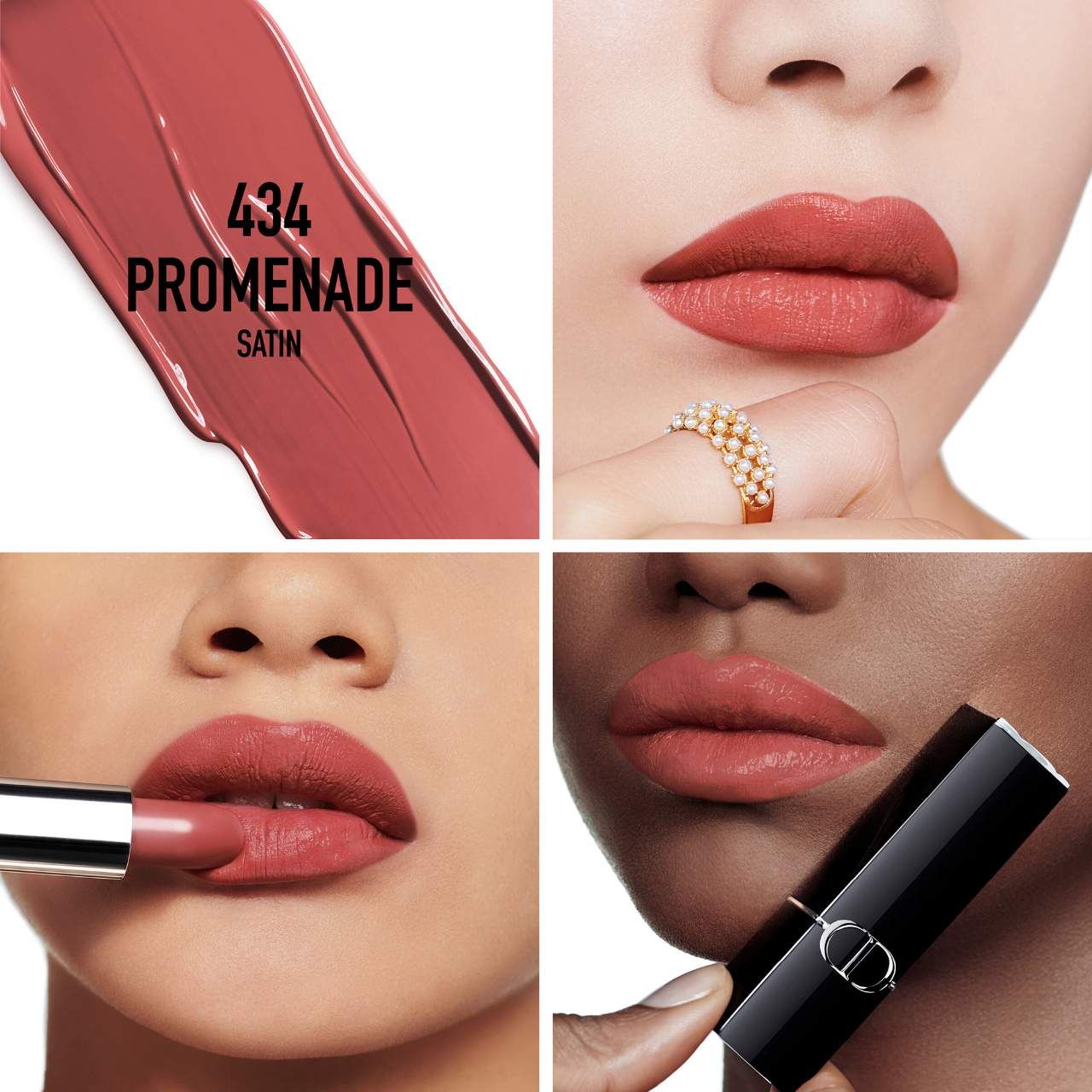 Dior Rouge Dior Velvet Lipstick - Nude Soul Velvet foto 5