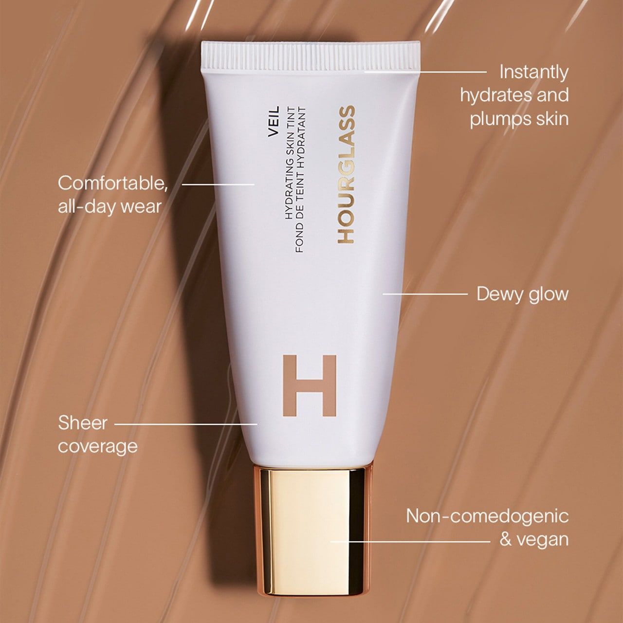 Veil Hydrating Skin Tint - Hourglass / Tinte de piel hidratante foto 8