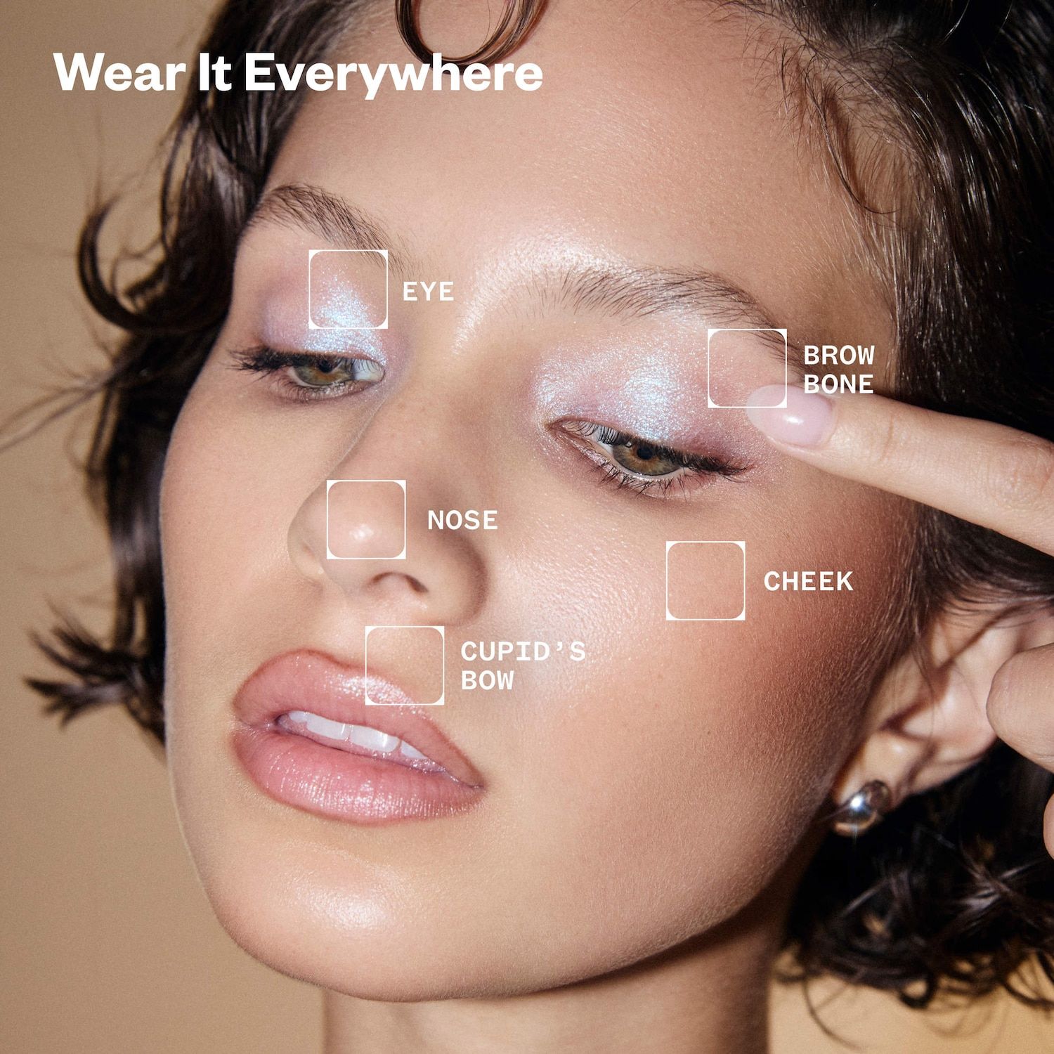 Kosas Shiny Objects Wet Glisten Highlighter Powder - Gilded foto 6