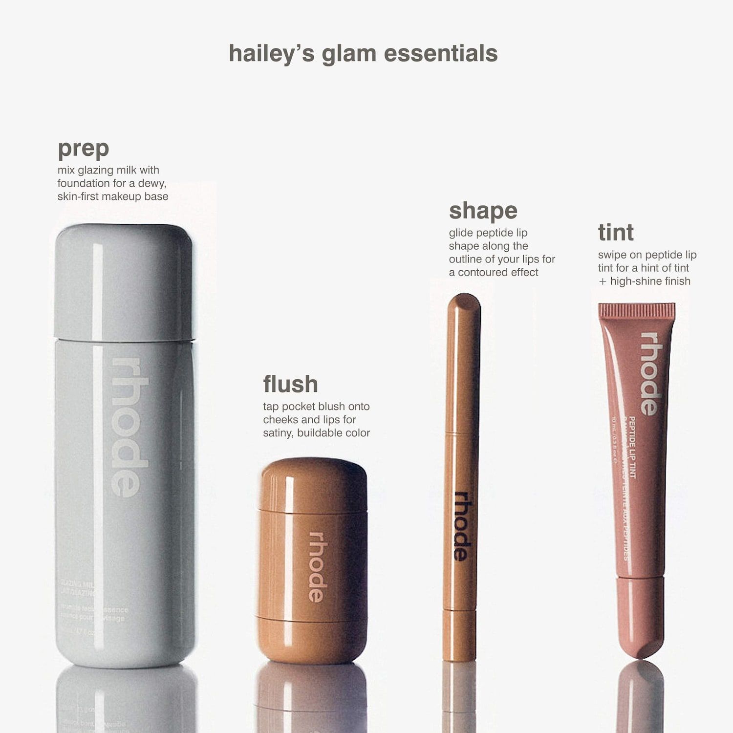 Rhode Peptide Lip Tint Nourishing Glaze - Salty Tan foto 8