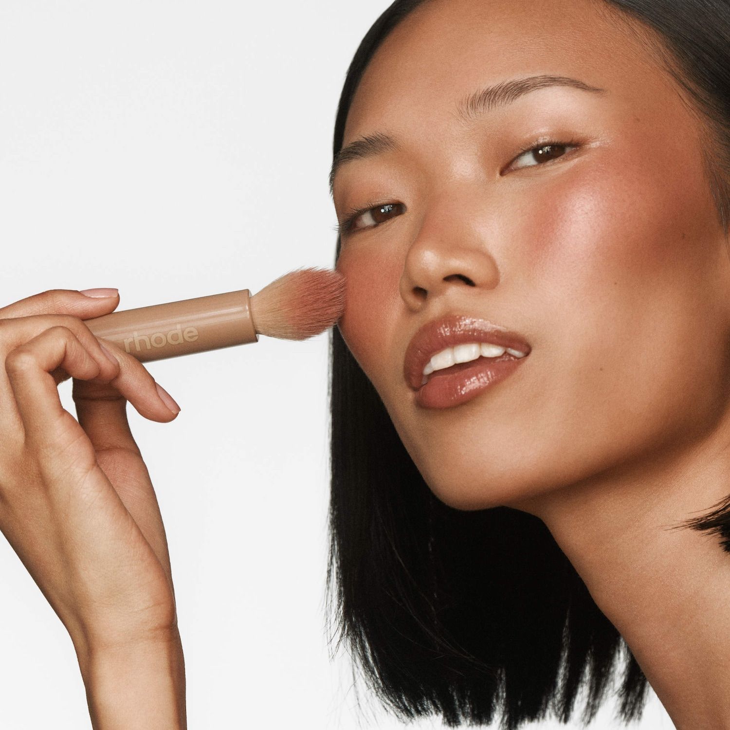 Rhode Double-Ended Blush Brush - Beige foto 9