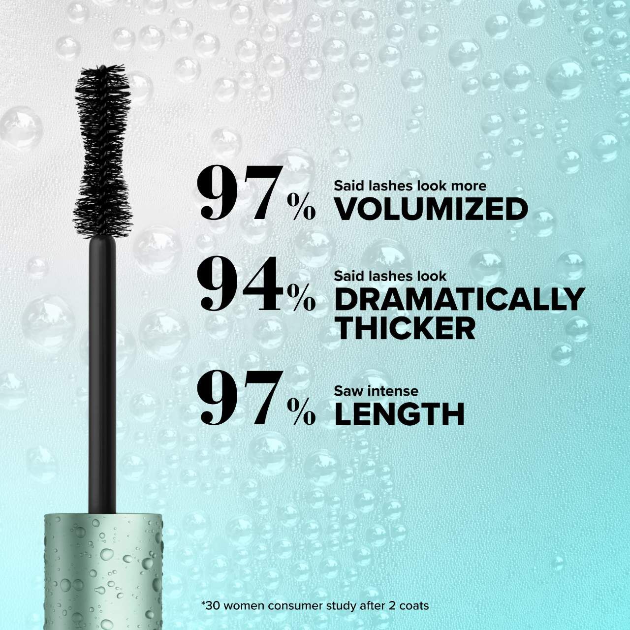 Better Than Sex Waterproof Mascara - Too Faced / Máscara de pestañas voluminizadora resistente al agua foto 8