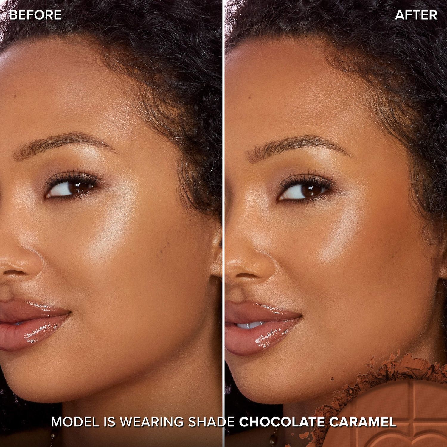 Chocolate Soleil Matte Blurring Bronzer - Too Faced / Bronceador matte difuminador foto 4