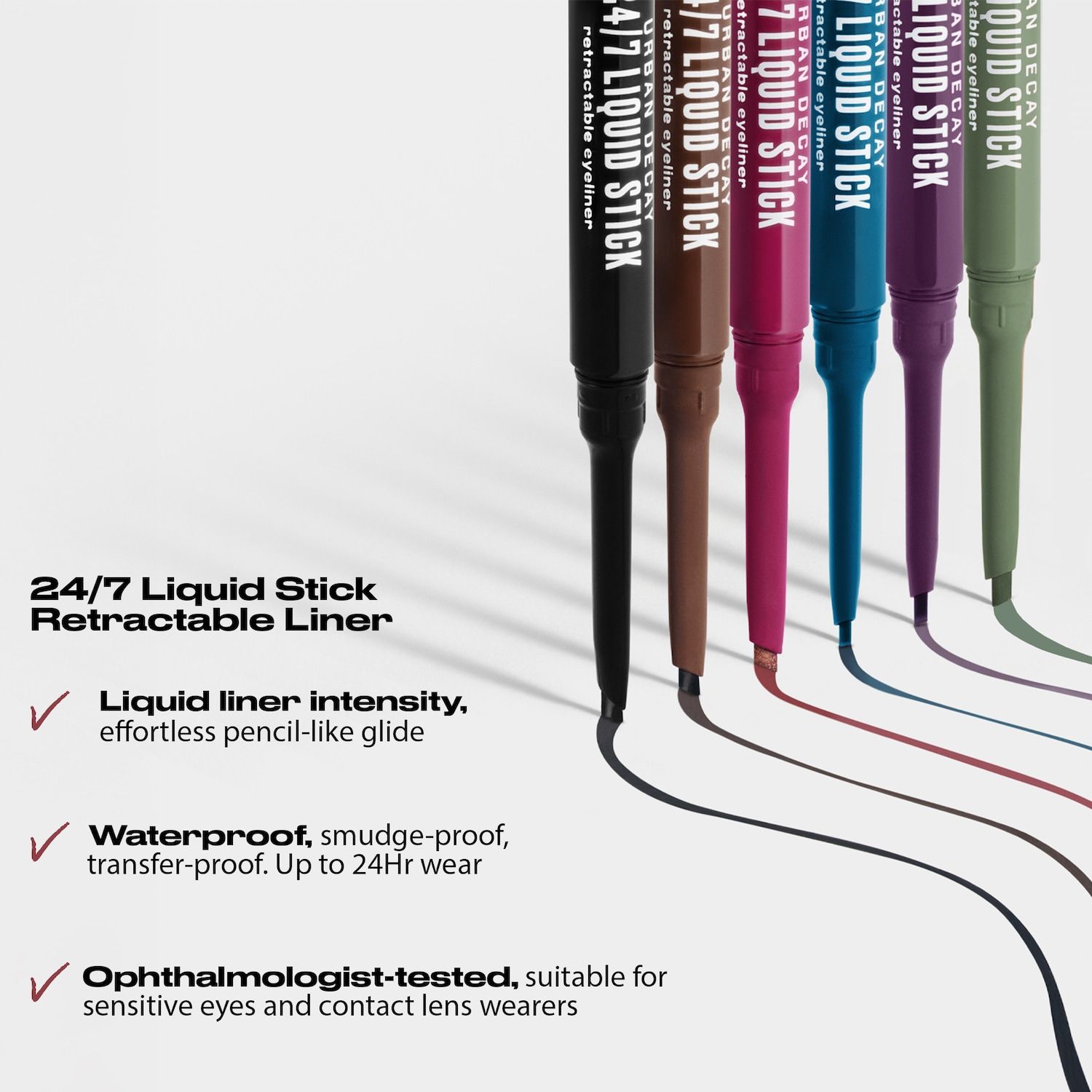 24/7 Liquid Stick Retractable Eyeliner - Urban Decay / Delineador líquido retráctil foto 4