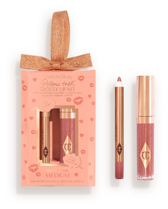 Pillow Talk Glossy Lip Kit - Charlotte Tilbury / Kit delineador y gloss labial