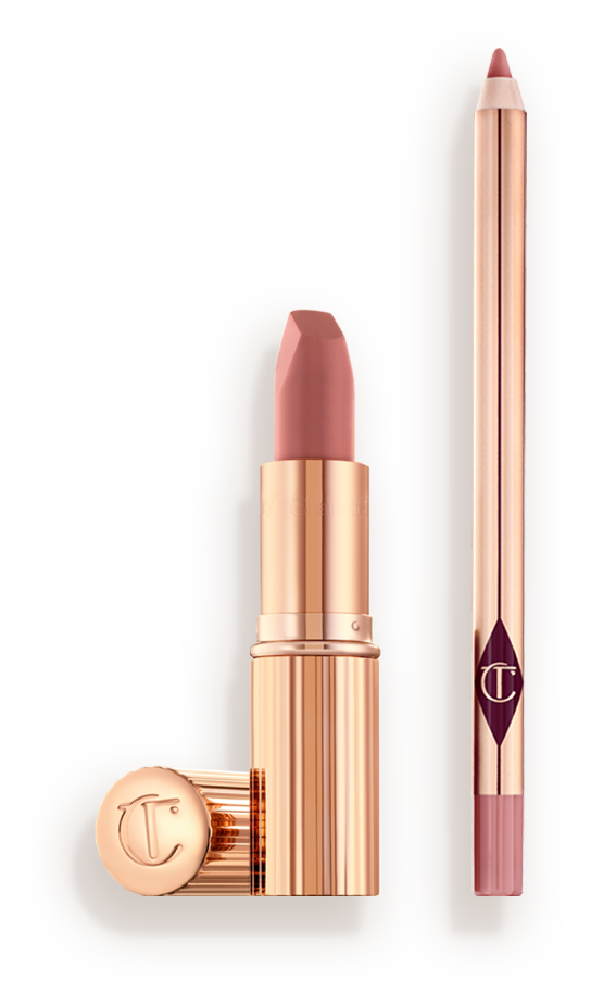 Pillow Talk Lip Kit - Charlotte Tilbury / Kit labial mate y delineador