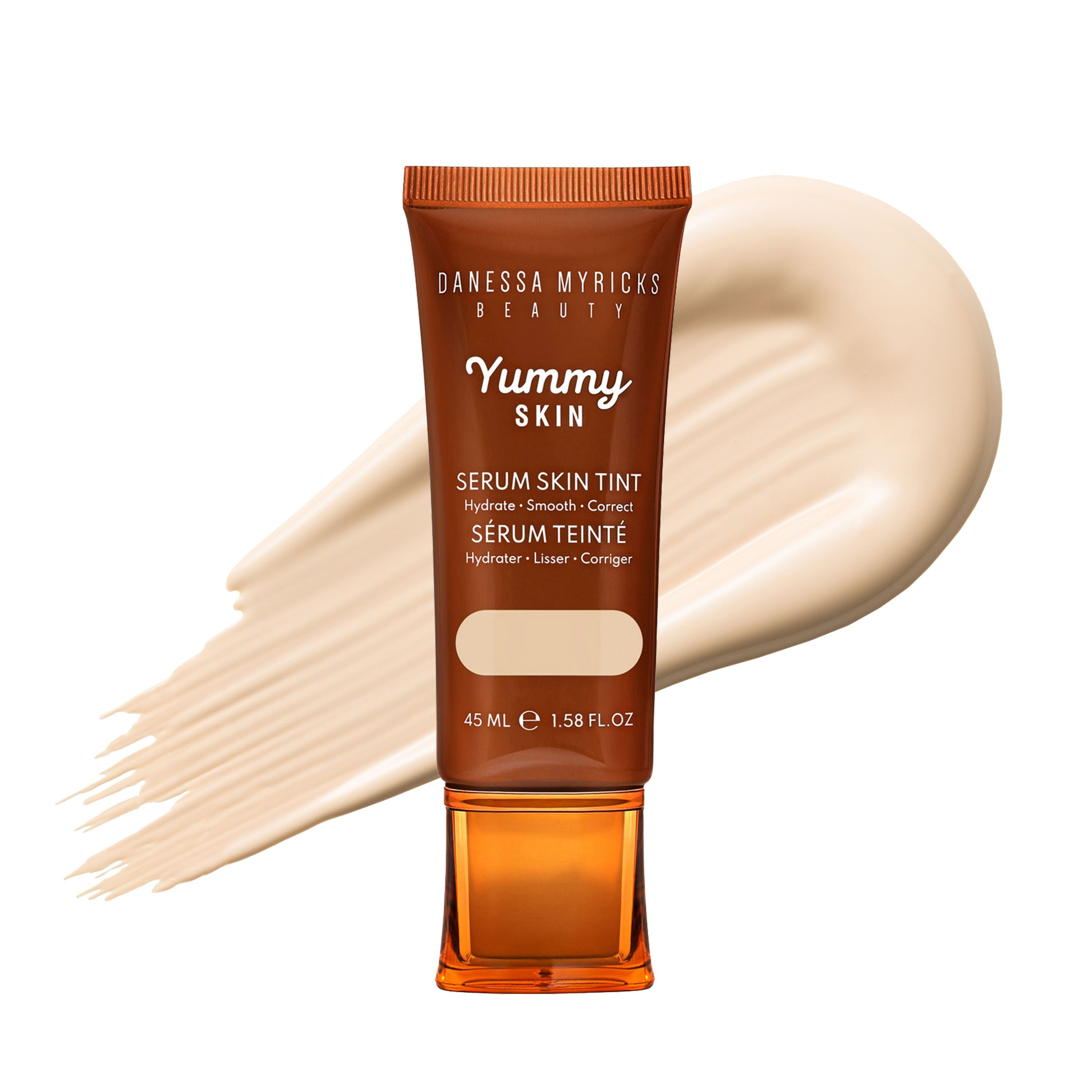Yummy Skin Serum Skin Tint - Danessa Myricks / Base sérum con péptidos y ceramidas
