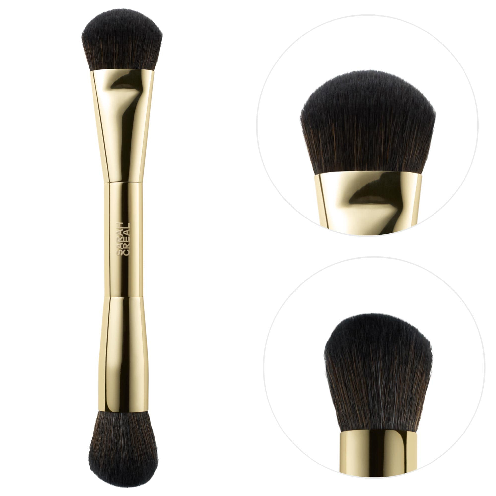 Sarah Creal Dual Blush and Blur Precision Brush for Blushing and Lifting