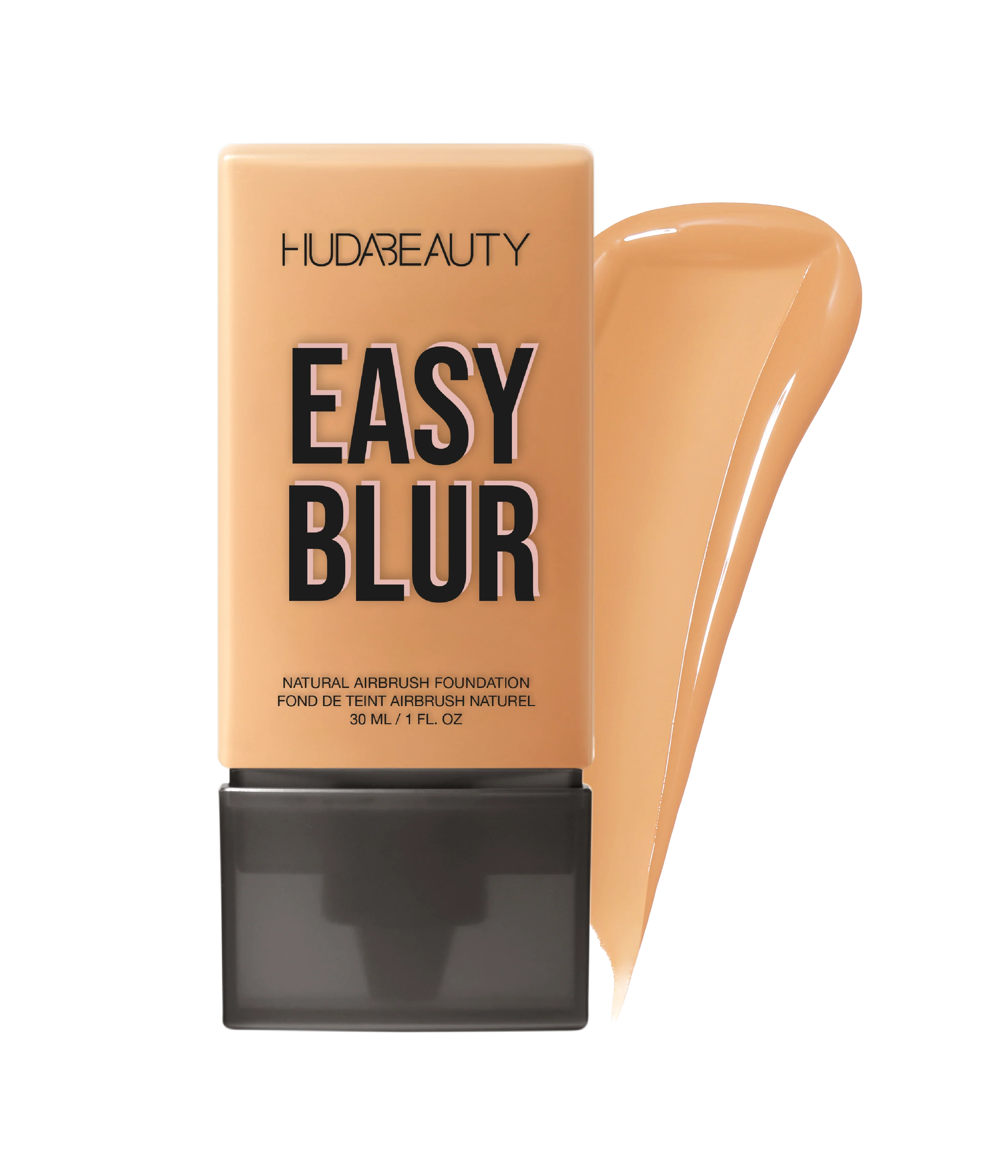HUDA BEAUTY Easy Blur Natural Airbrush Foundation with Niacinamide Gingerbread 430N