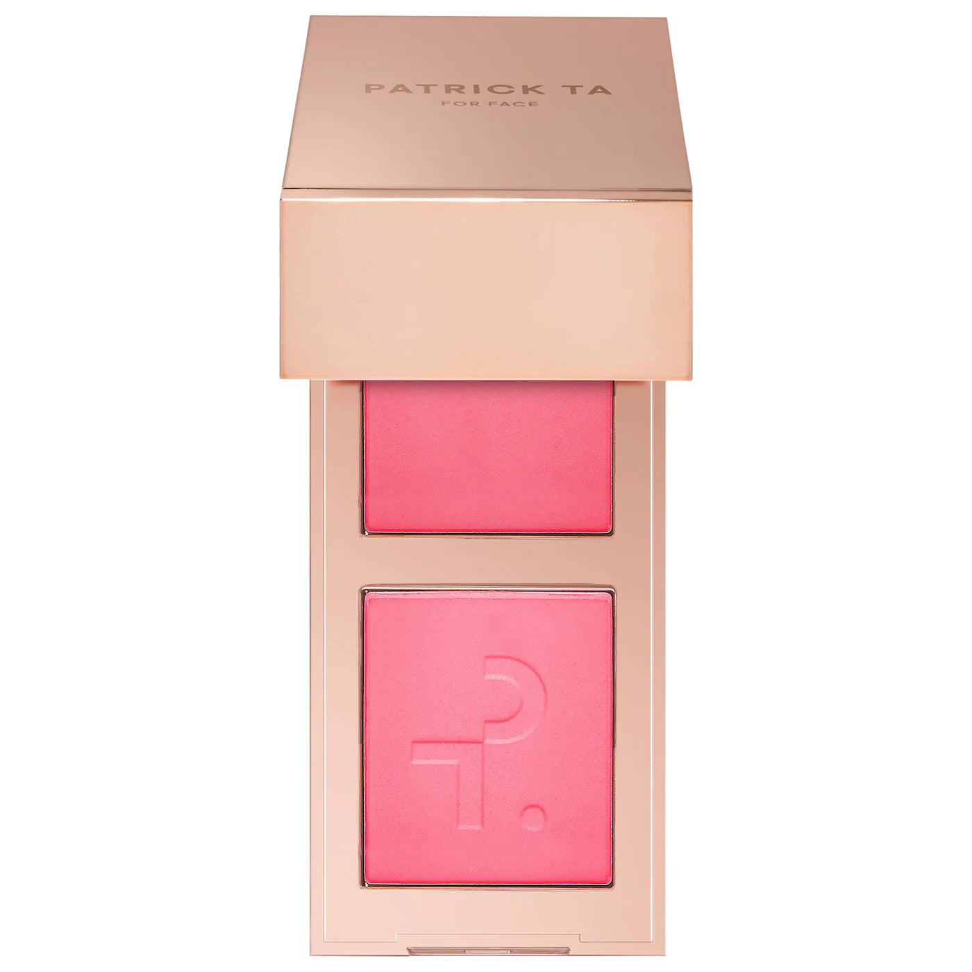 MINI Major Headlines Double Take Creme & Powder Blush - Patrick Ta / Mini rubor en Crema y Polvo