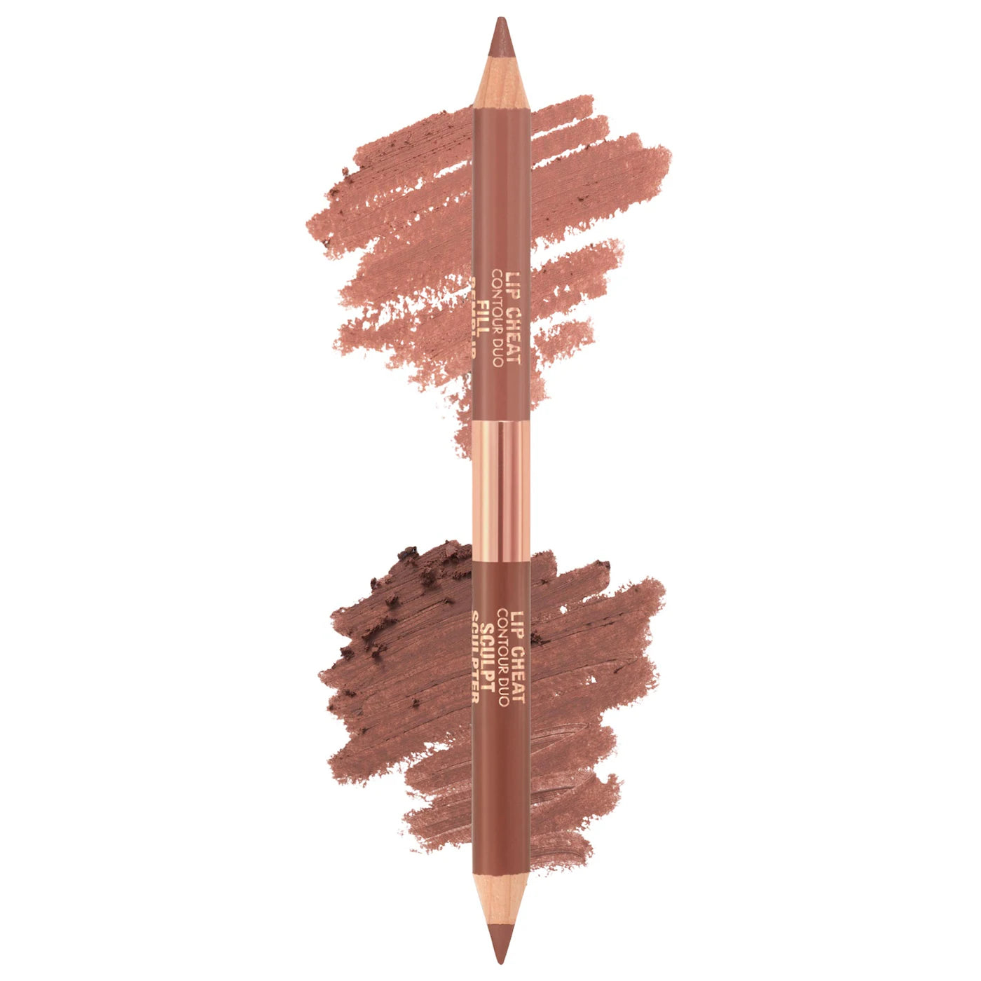 Super Nudes Lip Cheat Contour Duo Lip Liner - Charlotte Tilbury / Delineador de labios doble punta