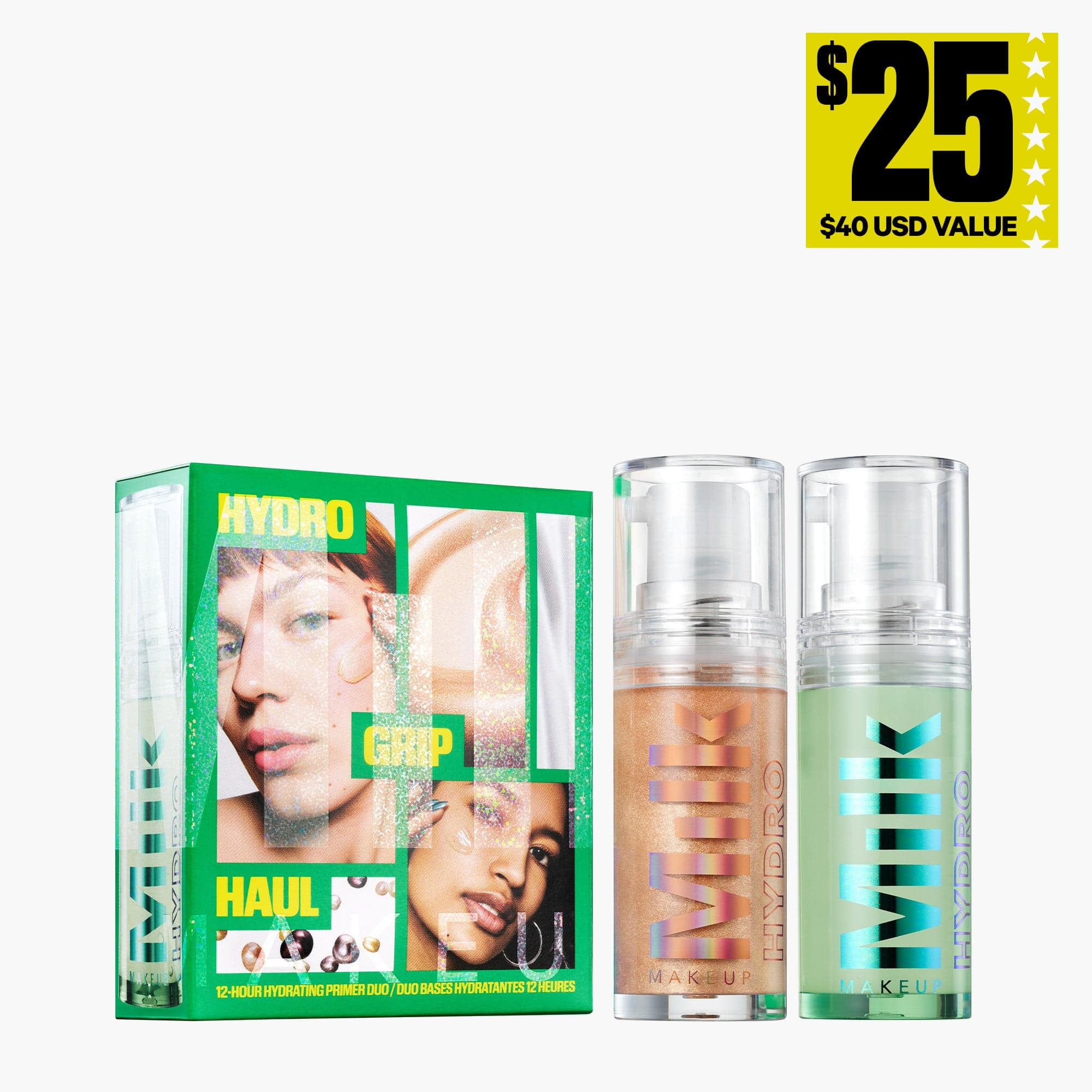 Hydro Grip Set + Refresh Spray - Milk Makeup / Bruma fijadora hidratante premiada