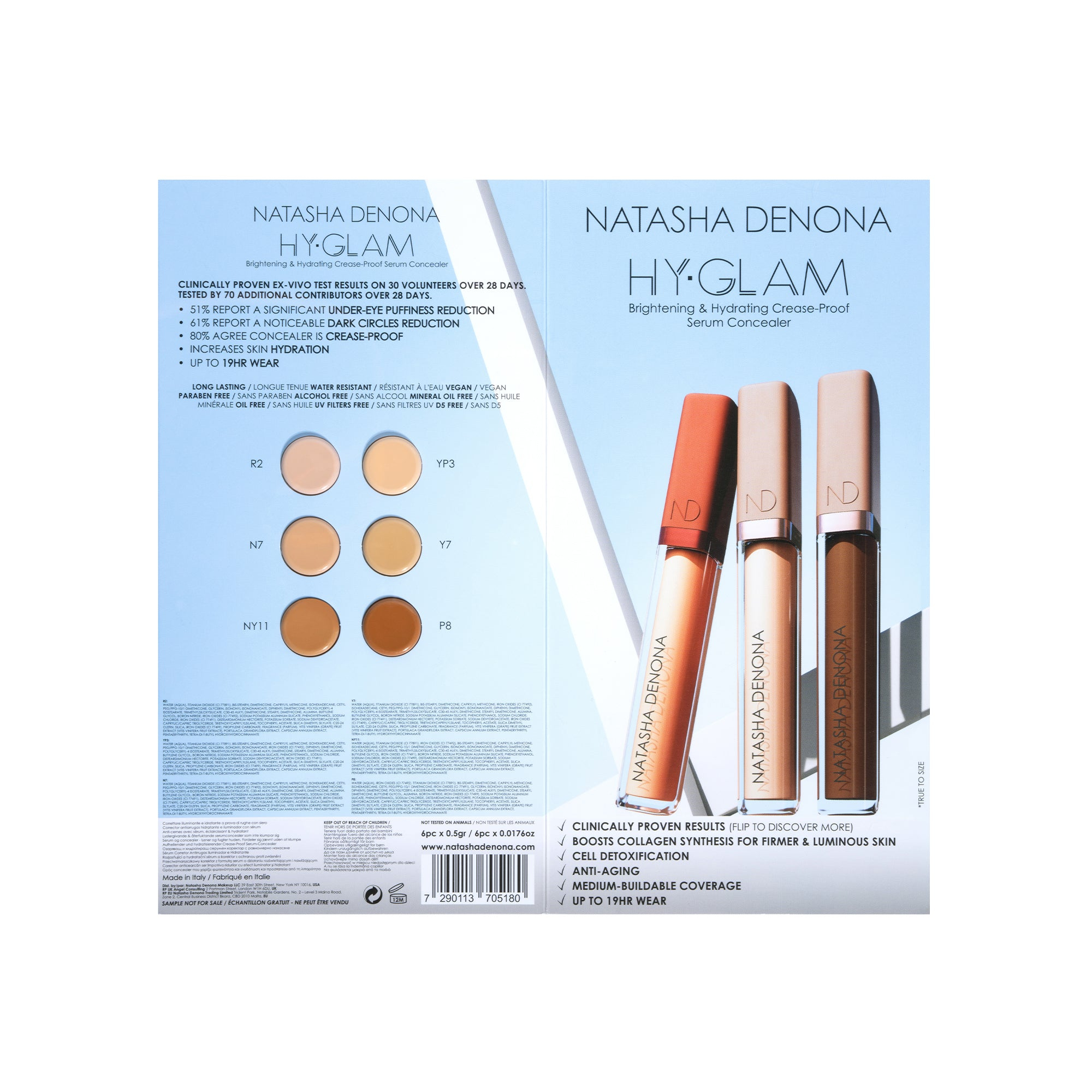 HY-GLAM Concealer - Natasha Denona / Corrector sérum iluminador crease-proof