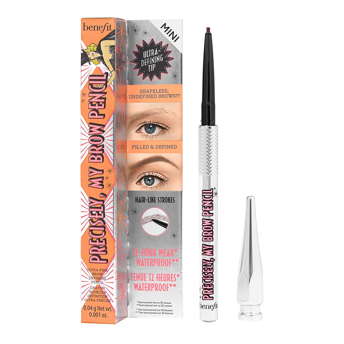 Benefit Cosmetics Mini Precisely My Brow Eyebrow Pencil - Grey